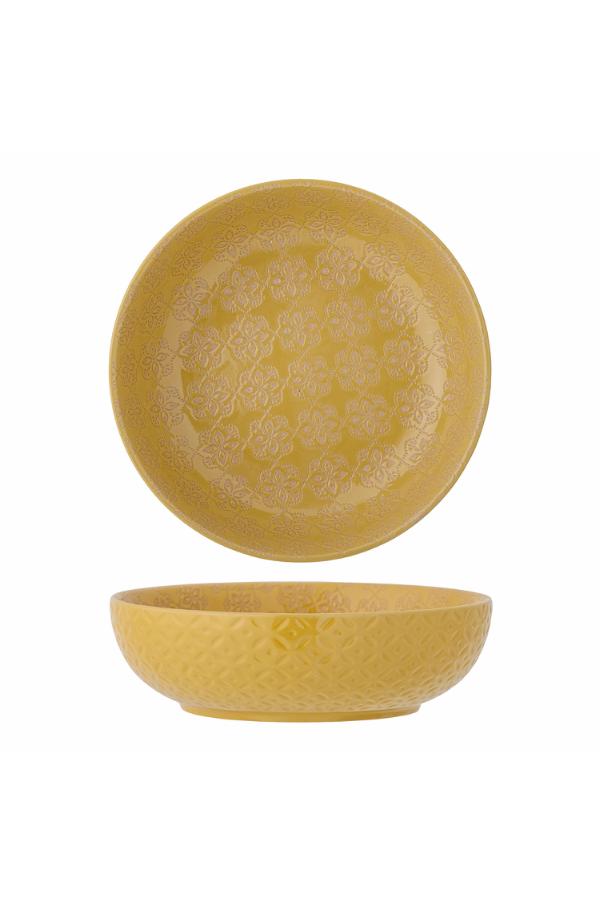 Creative Collection Marsala Bowl, Yellow, Stoneware