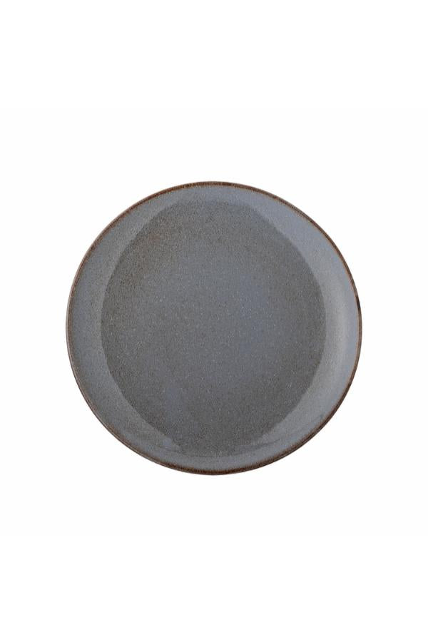 Bloomingville Sandrine Plate, Grey, Stoneware