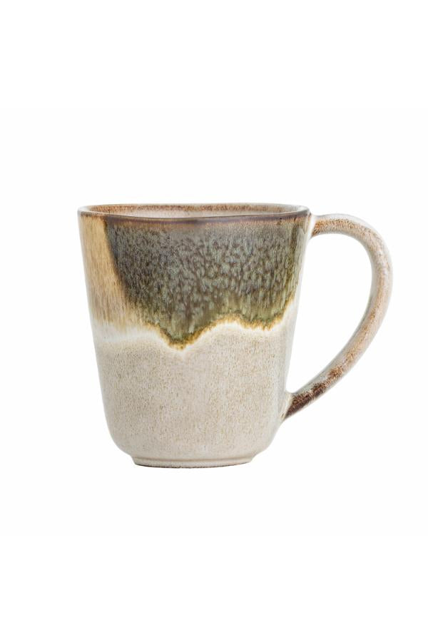 Bloomingville Jules Mug, Green, Stoneware