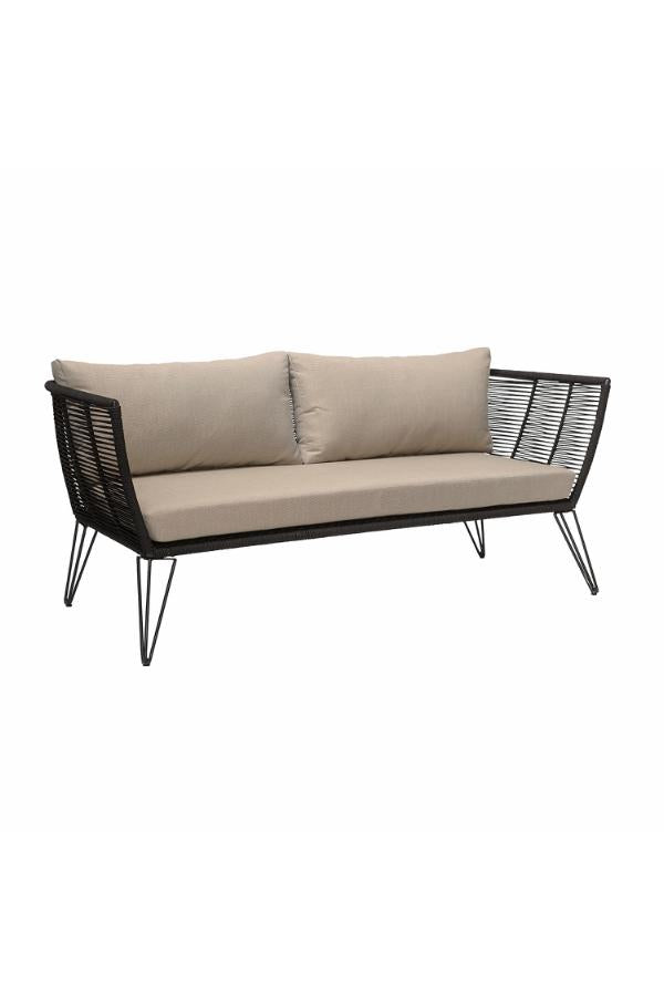 Bloomingville Mundo Sofa, Black, Metal