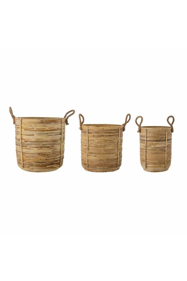 Bloomingville Tesser Basket, Nature, Rattan