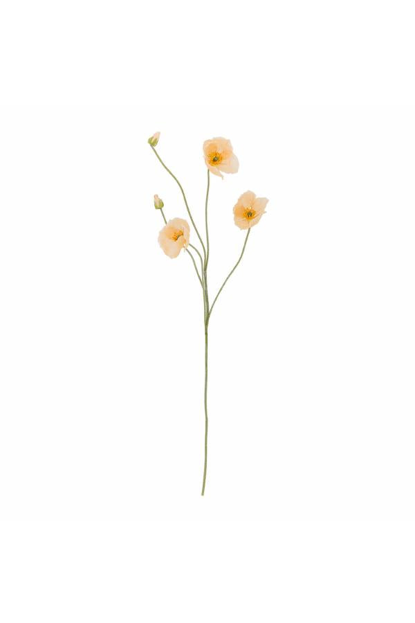 Bloomingville Poppy Stem, Nature, Artificial Flowers