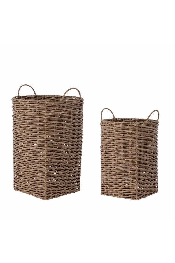 Bloomingville Cestina Basket, Brown, Polyrattan