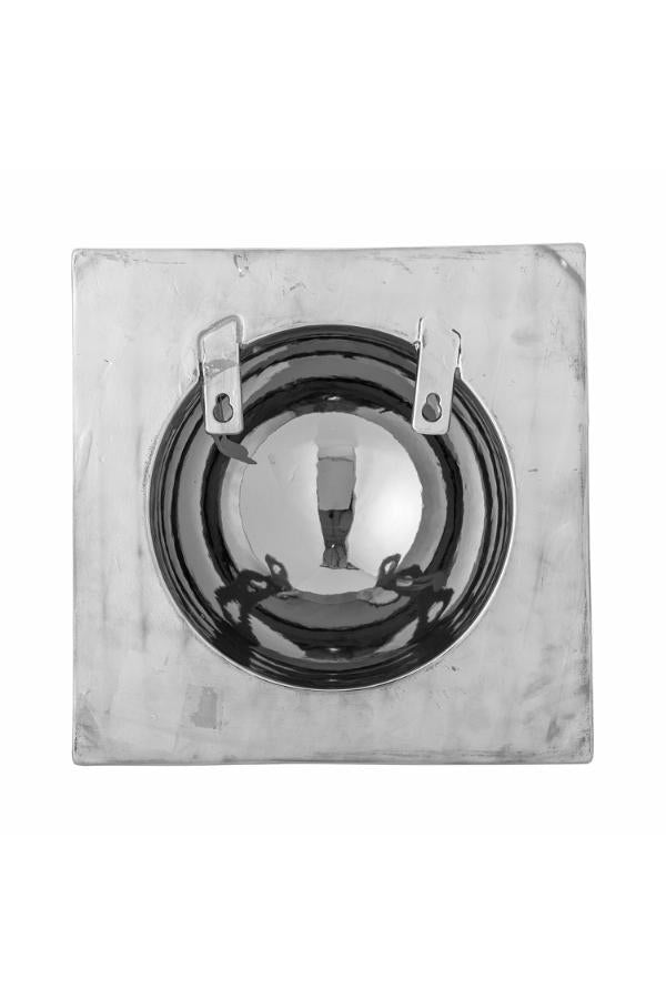 Bloomingville Cesta Wall Decor, Silver, Stoneware