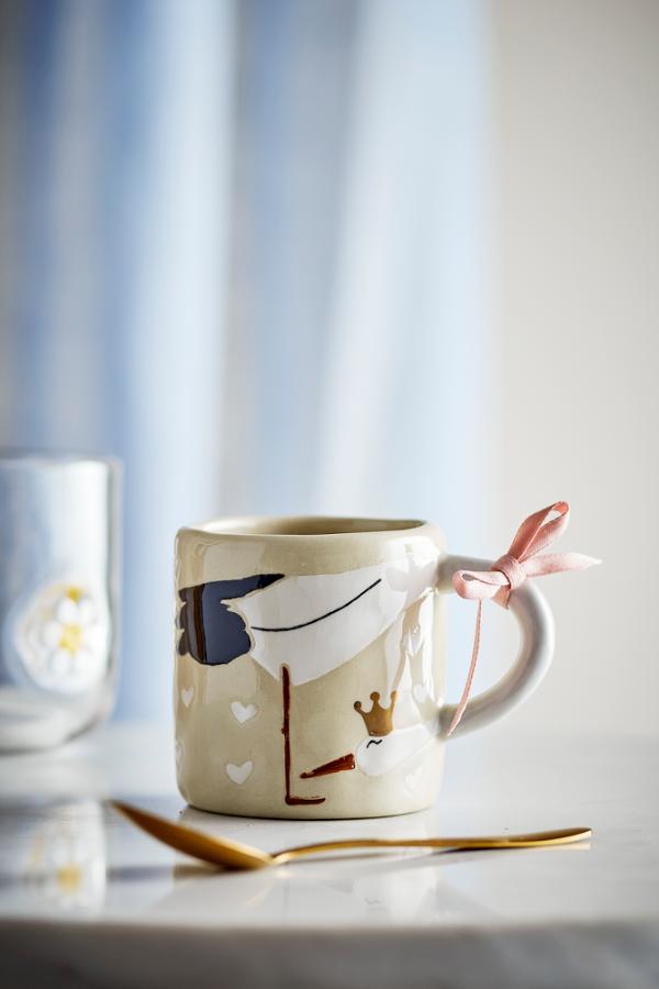 Bloomingville Mini Bambino Cup, Nature, Stoneware