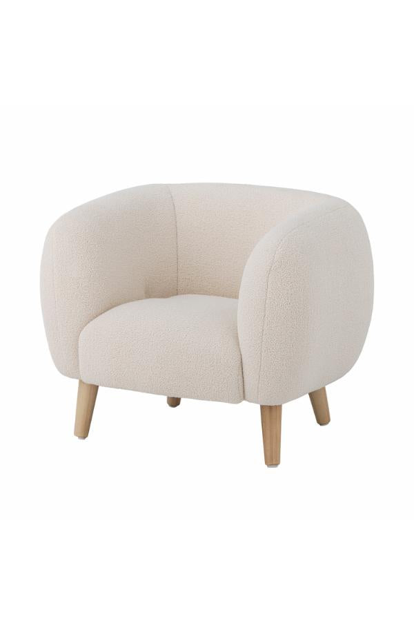 Bloomingville Mini Cade Chair, White, FSC®100% Plywood