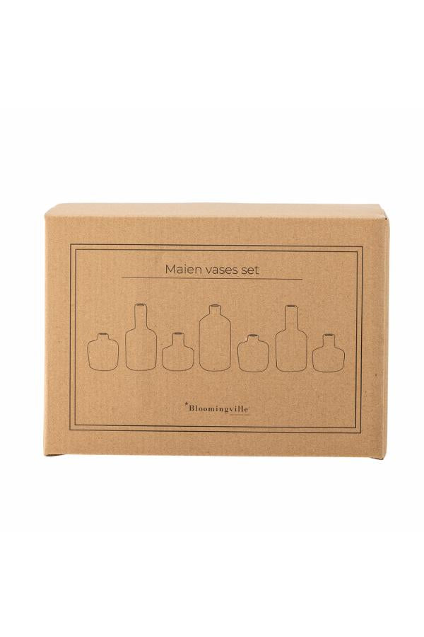 Bloomingville Maien Deco Vase, Multi, Stoneware