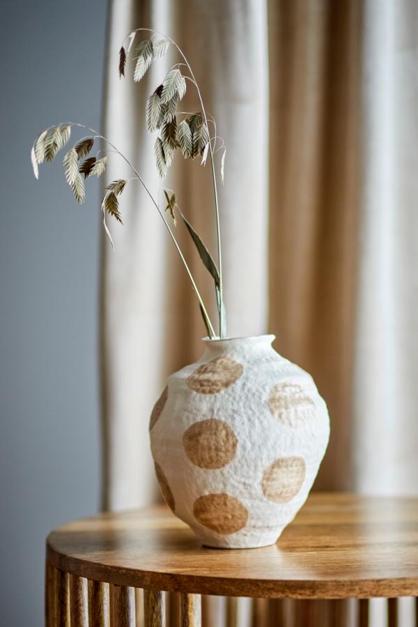 Creative Collection Byron Vase, Nature, Stoneware
