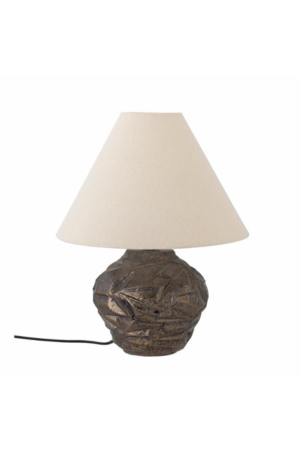 Bloomingville Carolla Table lamp, Brown, Stoneware