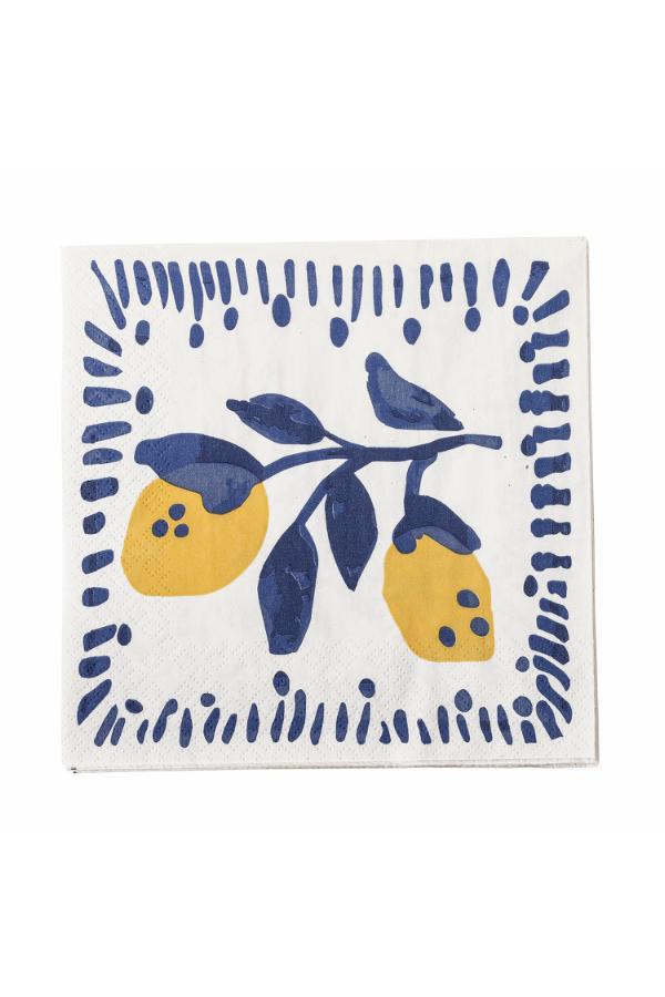 Creative Collection Maxima Napkin, Blue, FSC®Mix, Paper
