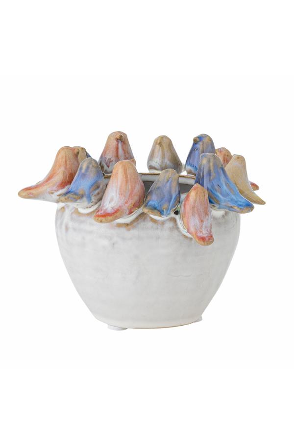 Creative Collection Eanna Flowerpot, Multi, Stoneware