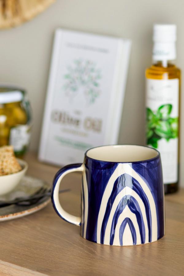 Bloomingville Shama Mug, Blue, Stoneware