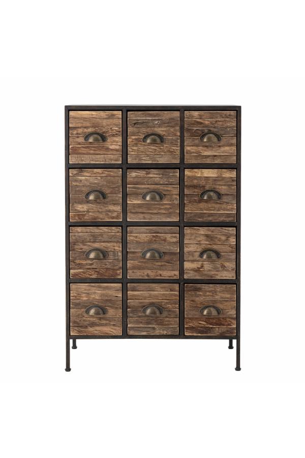 Creative Collection Matteo Drawers, Black, Metal
