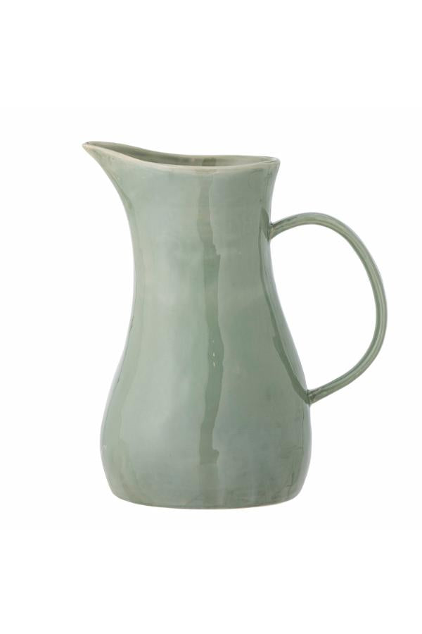 Creative Collection Tangier Jug, Green, Stoneware