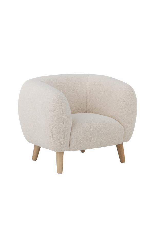 Bloomingville Mini Cade Chair, White, FSC®100% Plywood