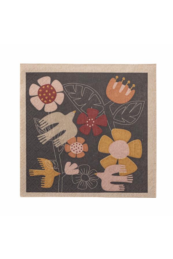 Bloomingville Vivielle Napkin, Multi, FSC®Recycled, Paper