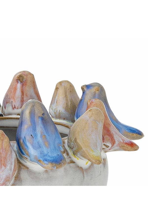 Creative Collection Eanna Flowerpot, Multi, Stoneware