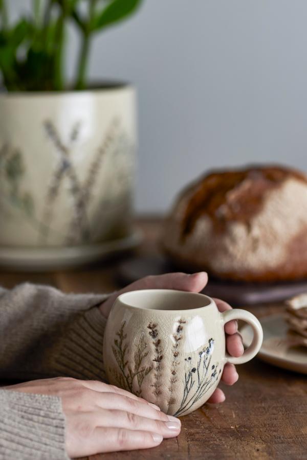 Bloomingville Bea Cup, Multipack, Nature, Stoneware