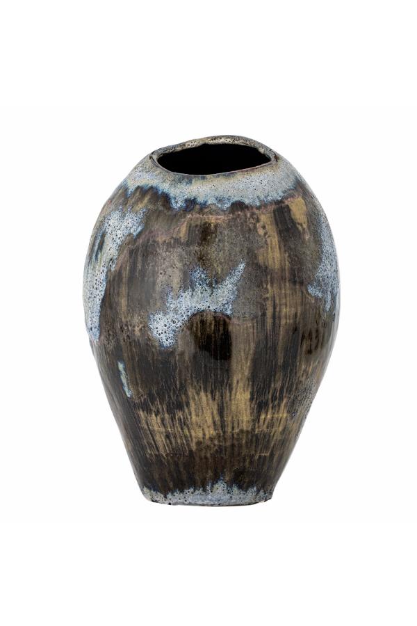 Bloomingville Senja Vase, Brown, Stoneware
