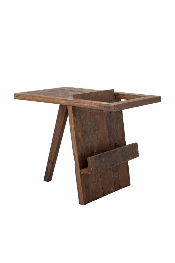 Creative Collection Villum Side Table, Brown, Reclaimed Wood