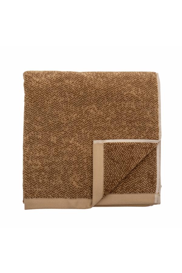 Bloomingville Kahla Towel, Brown, Cotton