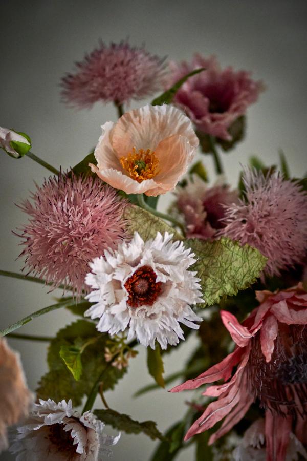 Bloomingville Dust Bouquet, Rose, Artificial Flowers