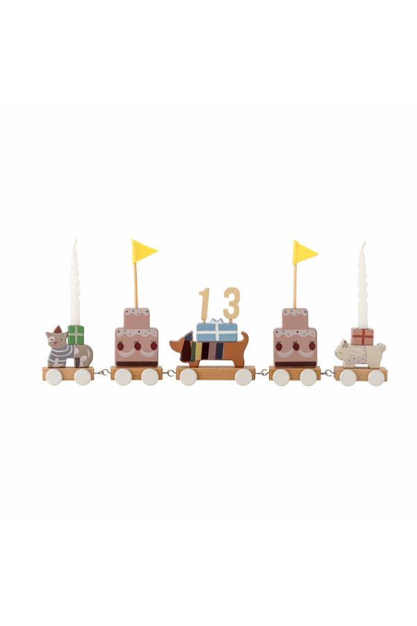 Bloomingville Mini Party Birthday Decoration, Multi, FSC®100%, MDF