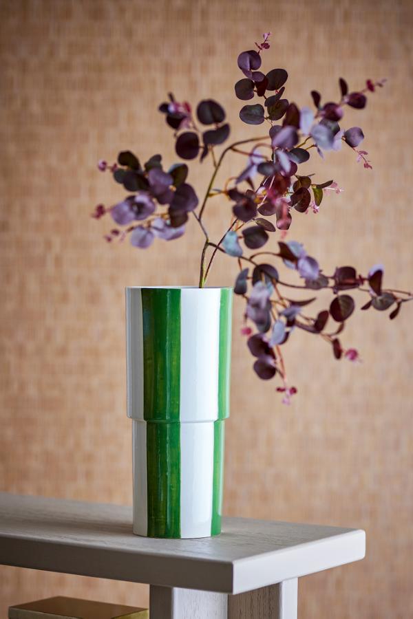 Bloomingville Floki Vase, Green, Stoneware