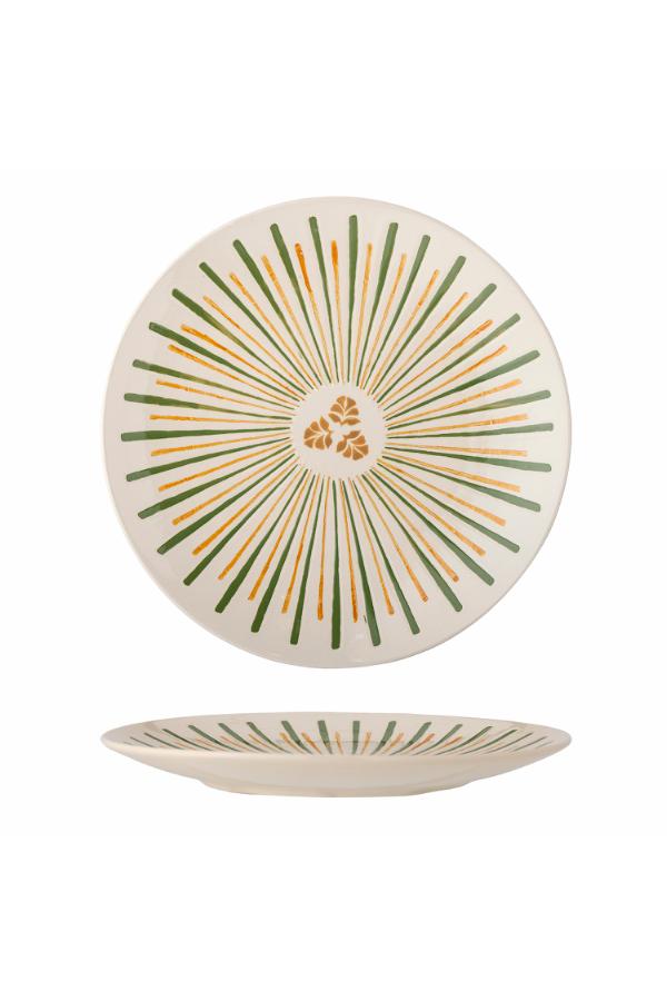 Bloomingville Heikki Serving Plate, Multi, Stoneware