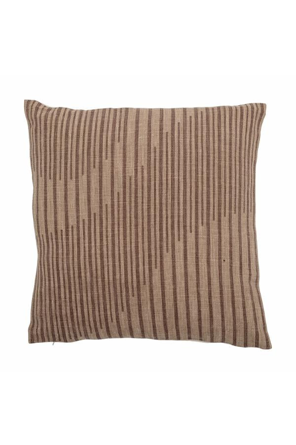 Bloomingville Witham Cushion, Brown, Cotton