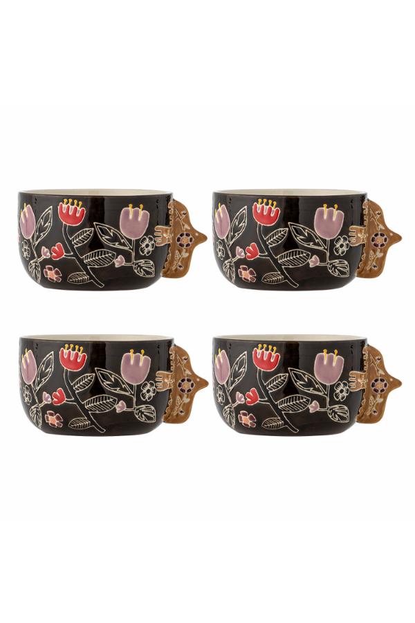Bloomingville Vivielle Bowl, Multi, Stoneware