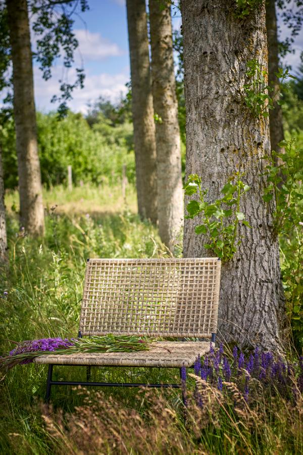 Bloomingville Vallone Lounge Chair, Nature, Polyrattan
