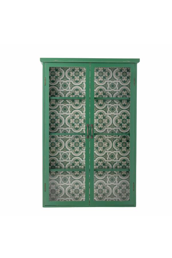 Creative Collection Hazem Cabinet, Green, Firwood