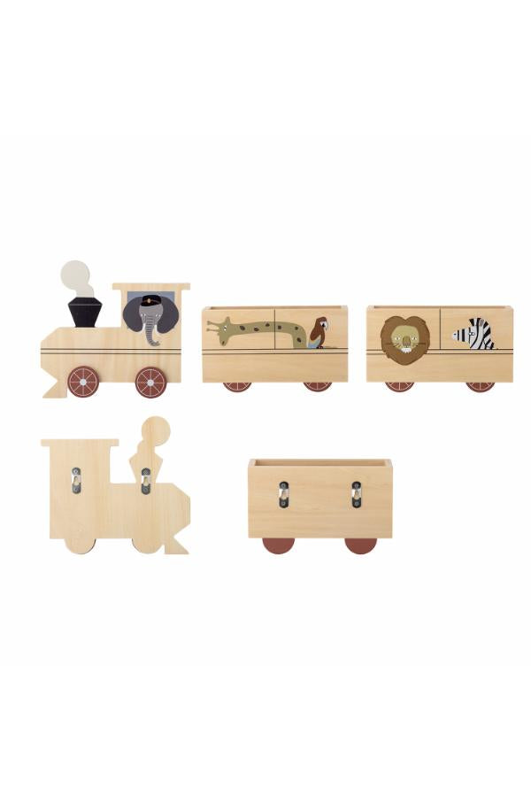 Bloomingville Mini Mallen Shelf, Nature, Plywood