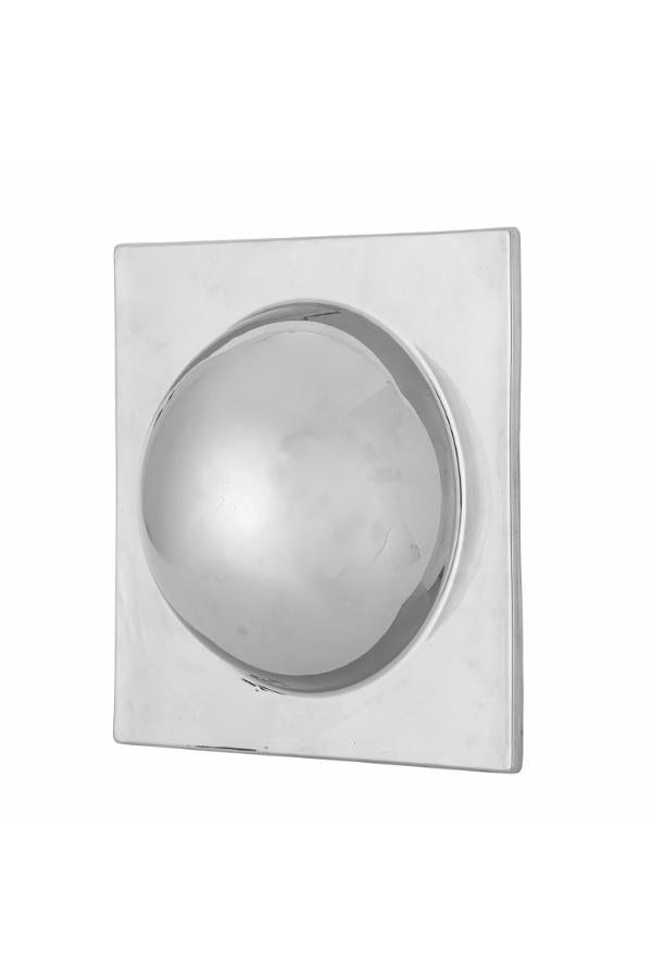 Bloomingville Cesta Wall Decor, Silver, Stoneware