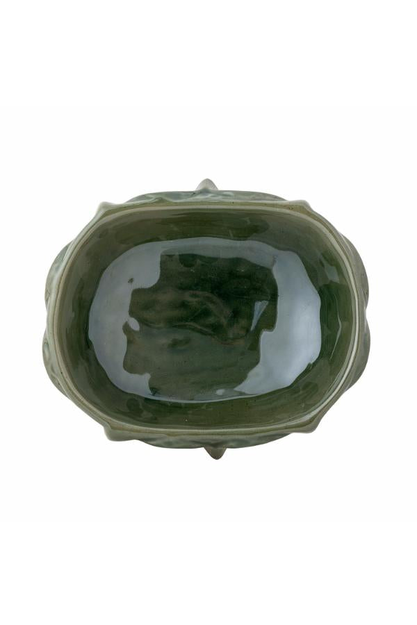 Bloomingville Amilia Bowl, Green, Stoneware