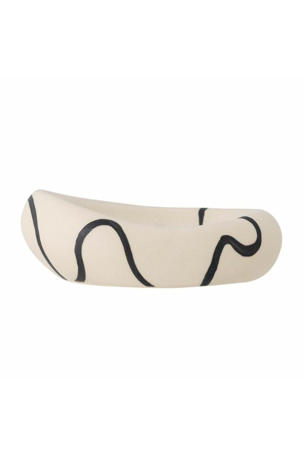 Bloomingville Minna Bowl, White, Stoneware
