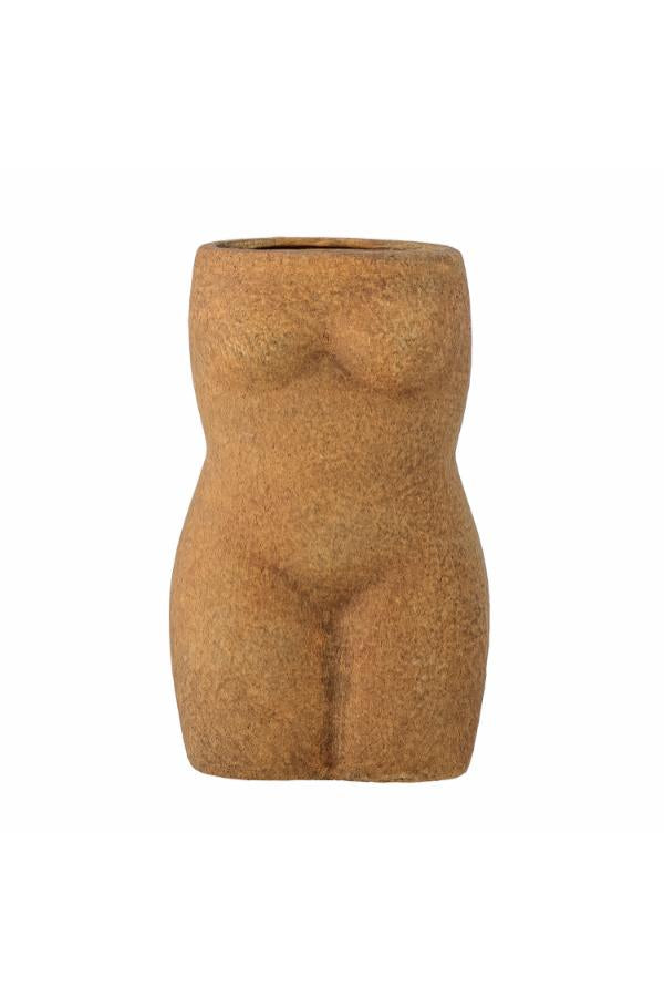 Bloomingville Emeli Deco Vase, Brown, Terracotta