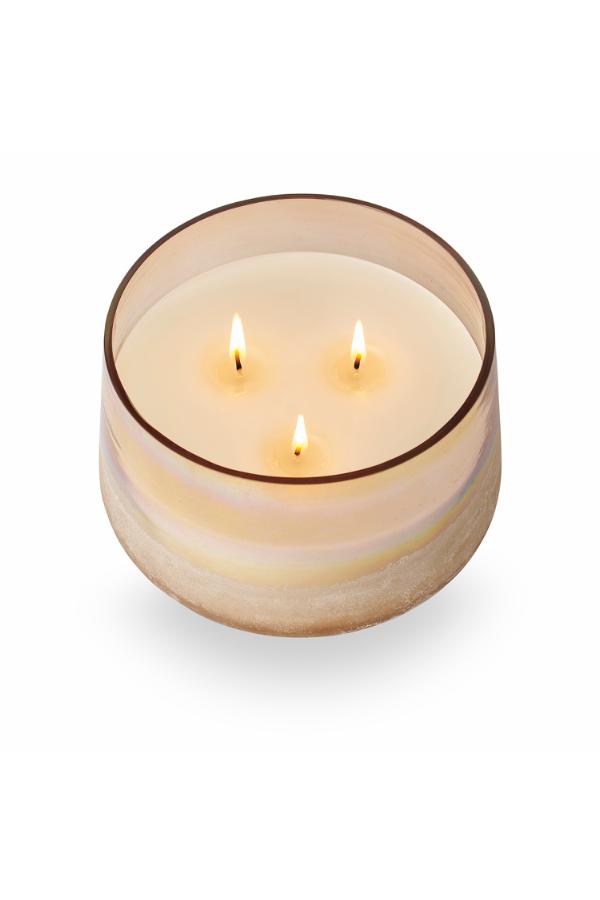 Illume Coconut Milk Mango Baltic Glass Candle, Rose,