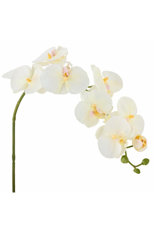 Bloomingville Orchid Stem, White, Artificial Flowers