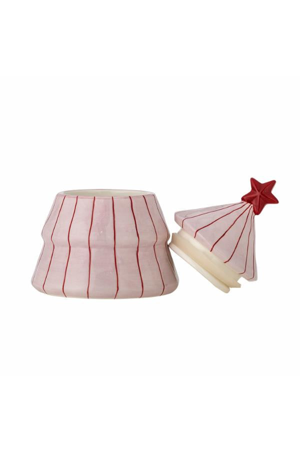 Bloomingville Shirly Jar w/Lid, Rose, Stoneware