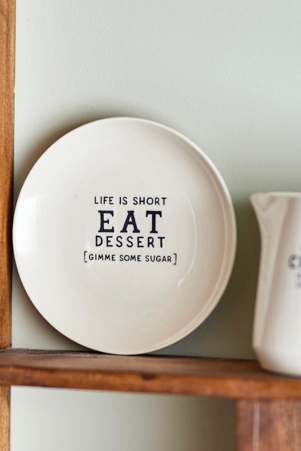 Creative Collection Wendy Plate, White, Stoneware