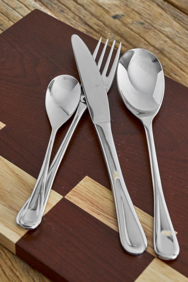 Bloomingville Karma Cutlery, Silver, Stainless Steel