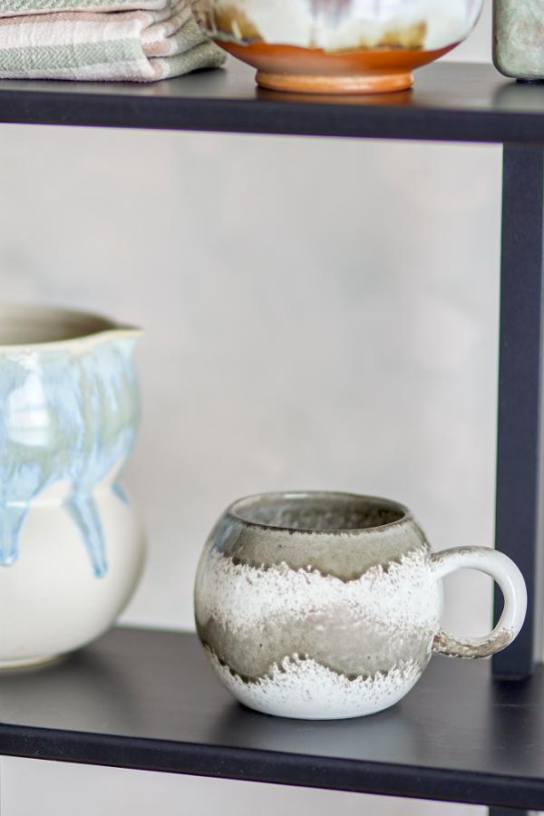 Bloomingville Paula Mug, Grey, Stoneware