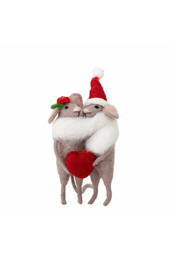 Bloomingville Peo Ornament, Grey, Wool