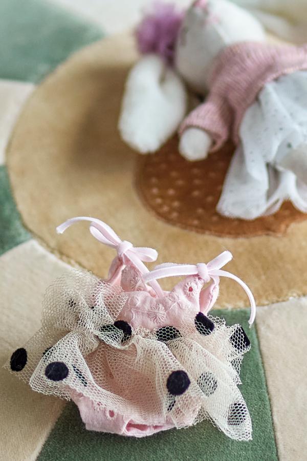 Bloomingville Mini Milly Doll, Multi, Polyester