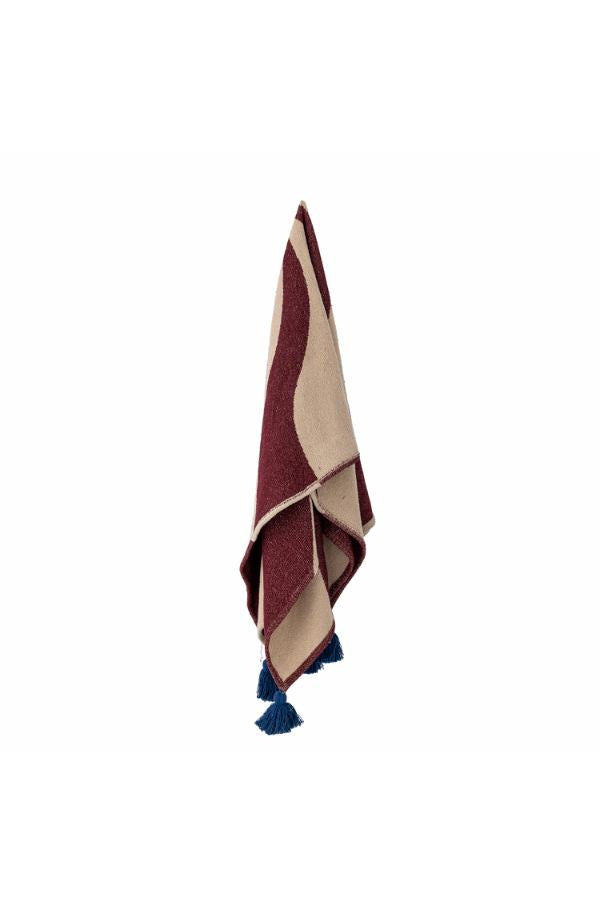 Bloomingville Cimmi Throw, Multi, Recycled Cotton