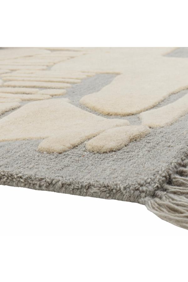 Bloomingville Napoli Rug, Grey, Wool