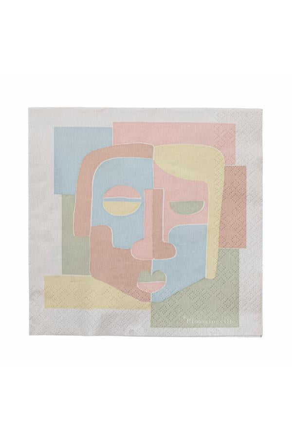 Bloomingville Peto Napkin, Rose, FSC®Mix, Paper