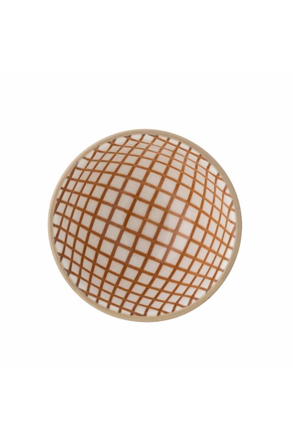 Creative Collection Maple Bowl, Orange, Stoneware